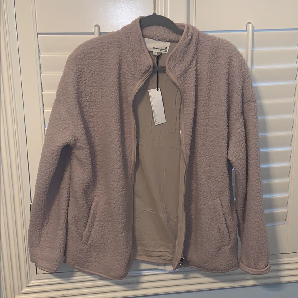 Fuzzy jacket brand new